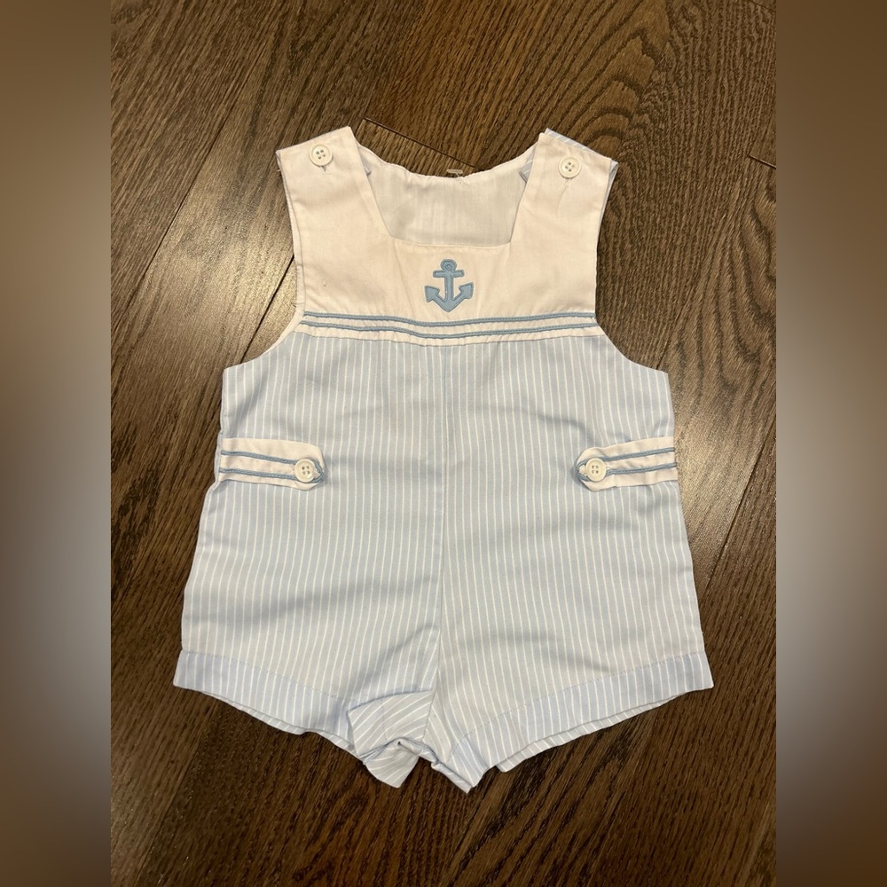 Jo-Joe Fashions Blue Striped Sailor jumper
